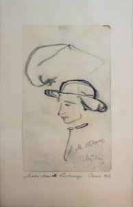 portræt af Max Bergmann