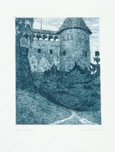 Schloss Hallegg af Max Bradaczek