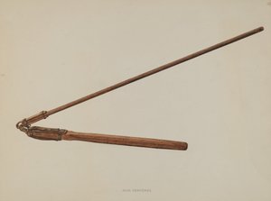 Flail, ca. 1938.