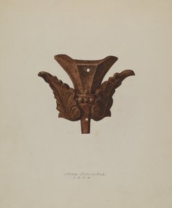 Ornamental jernblad, 1938.