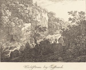 Waldstrom bey Teissnach af Max Joseph Wagenbauer