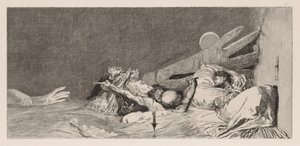 A Glove: Anxieties, 1880. af Max Klinger