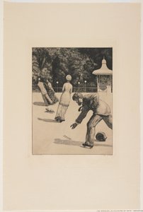 Handling, 1881 af Max Klinger