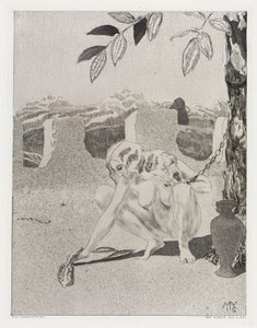 På tårnet (Telt, Opus XIV, 2. del, nr. 30) af Max Klinger