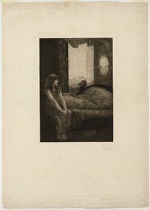 Awakening, tallerken otte fra A Love af Max Klinger