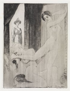Forberedelse til dansen (Telt, Opus XIV, 2. del, nr. 25) af Max Klinger