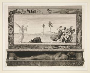 Death the Savior, fra Vom Tode (On Death) af Max Klinger