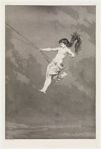 Intermezzo (Første intermezzo) (Redninger af ovidiske ofre, Opus II, blad 6) af Max Klinger