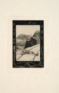 On the Rails, plade otte fra On Death, Part I af Max Klinger