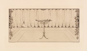 Opus VI, fra Paraphrase on the Finding of a Glove, 1881. af Max Klinger