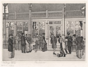 Place Ort, 1880. af Max Klinger