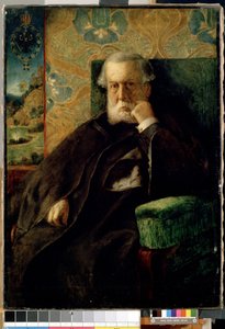 ""Portræt af doktor von Meyer"" Maleri af Max Klinger (1857-1920) Dim. 111,3x80,2 cm Mikalojus Konstantinas Ciurlionis Fine Arts Museum, Kaunas, Litauen af Max Klinger