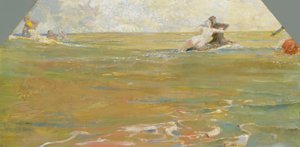 Havguder i havet af Max Klinger