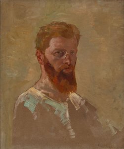 Selvportræt af Max Klinger