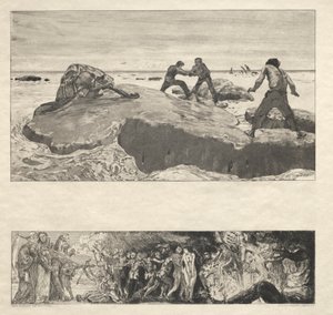 Vom Tode I, (Opus II, 1889) No. 2 af Max Klinger