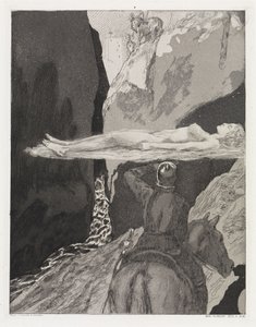 Foran tårnet (Telt, opus XIV, del 2, nr. 36) af Max Klinger