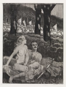 Skovnat (Telt, Opus XIV, 2. del, nr. 42) af Max Klinger