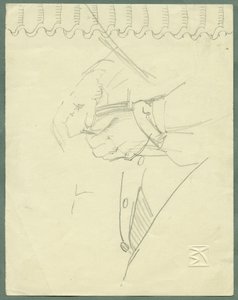 Håndstudie af Max Kurzweil