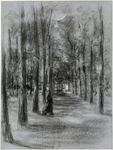 Allé i Laren af Max Liebermann