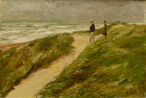 På klitten nær Katwijk af Max Liebermann