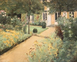 Berlin-Wannsee, Max Liebermann, køkkenhave ved villaen af Max Liebermann