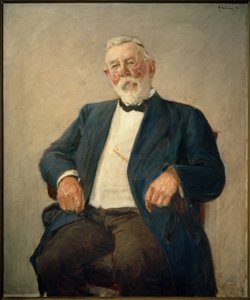 Portræt af Friedrich Kuhnt af Max Liebermann