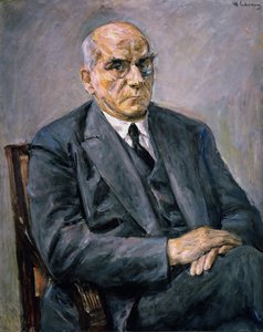 Portræt af Otto Braun af Max Liebermann