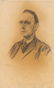 Portræt af professor Werner Jäger af Max Liebermann