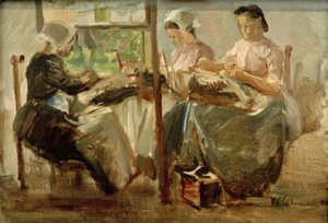 Brabanske kniplinger af Max Liebermann