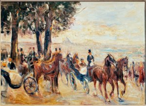 Corso auf dem Monte Pincio af Max Liebermann