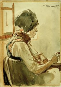 Dachau af Max Liebermann