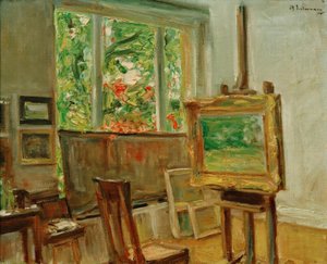 Studiet i Wannsee af Max Liebermann