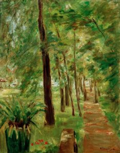 Birkealléen i Wannsee-haven mod øst af Max Liebermann