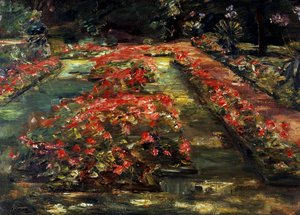 Kunstnerens have, Wannsee, Berlin, Tyskland af Max Liebermann