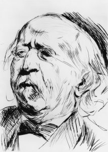 Hermann Cohen / Rad. V. Kære mand af Max Liebermann