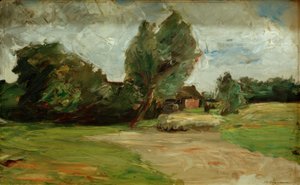 hollandsk landskab af Max Liebermann