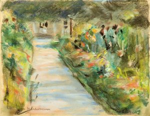M.Liebermann, Blomstrende Have af Max Liebermann