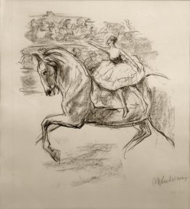 M.Liebermann, cirkusrytteren af Max Liebermann