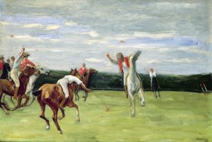 Polospiller i Jenischpark, Hamborg, 1903