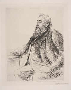 Portræt af Brinckmann af Max Liebermann
