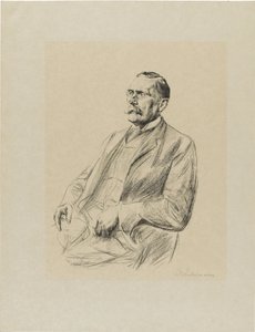 Portræt af Wilhelm Bode (1845–1929) af Max Liebermann