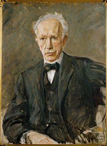 Portræt af komponisten Richard Strauss (maleri på lærred) af Max Liebermann