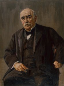 Portræt af bankmanden Eugen Gutmann (olie på lærred) af Max Liebermann