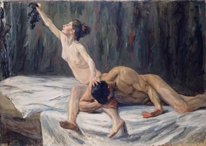 Samson og Dalila af Max Liebermann