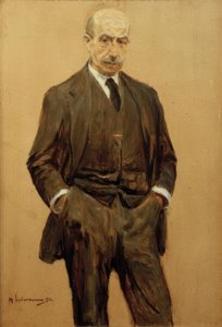 Selvportræt af Max Liebermann