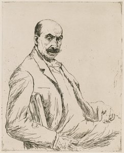 Selvportræt af Max Liebermann