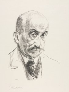 Selvportræt af Max Liebermann