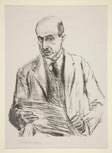 Selvportræt af Max Liebermann