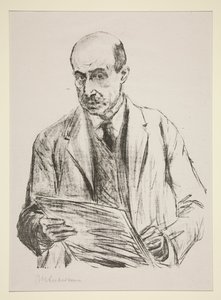 Selvportræt af Max Liebermann
