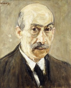 Selvportræt, af Max Liebermann